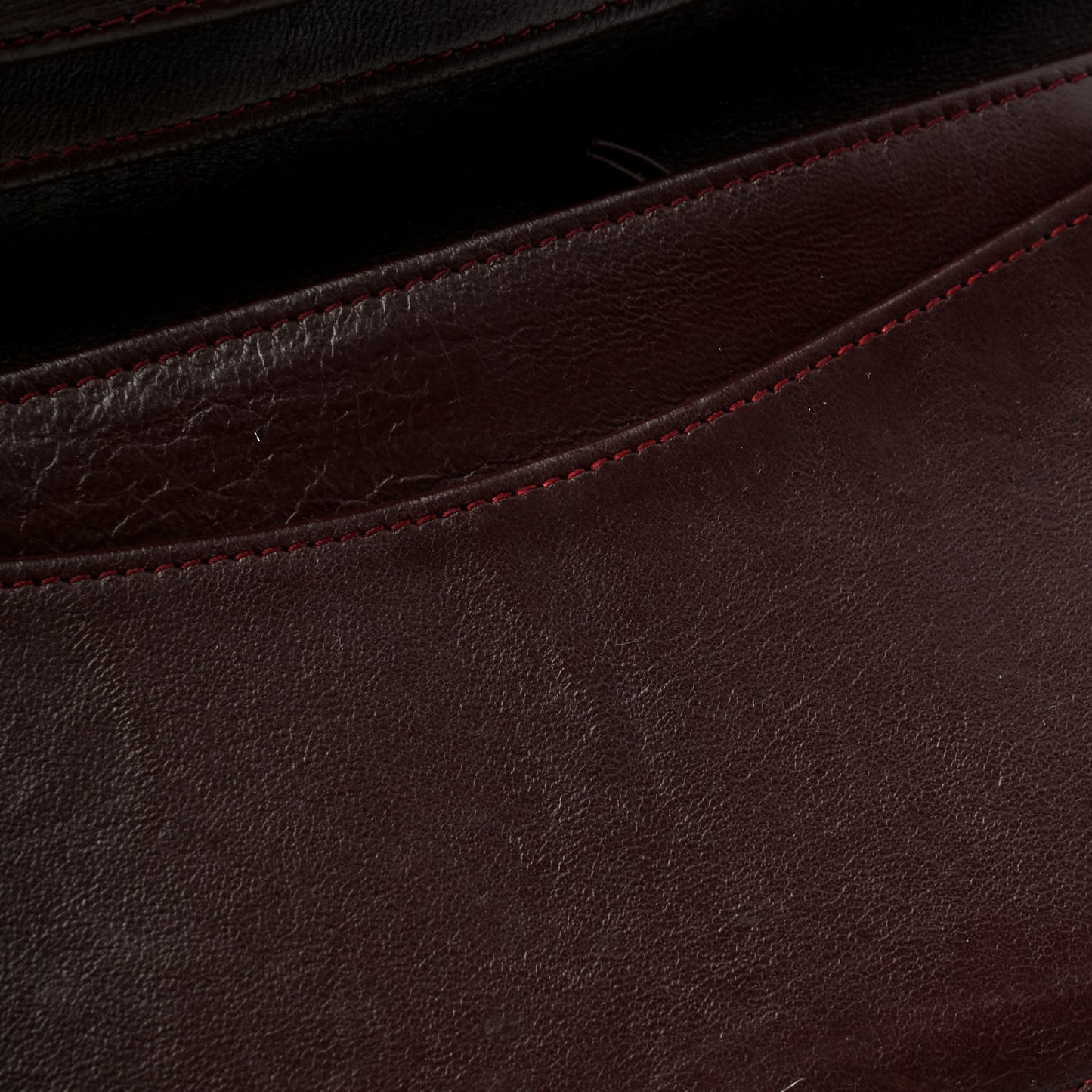 Lambskin Quilted Yen Wallet Black