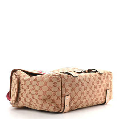 Gucci Monogram Childrens Sciroppo Patch Backpack Beige 4 of 9