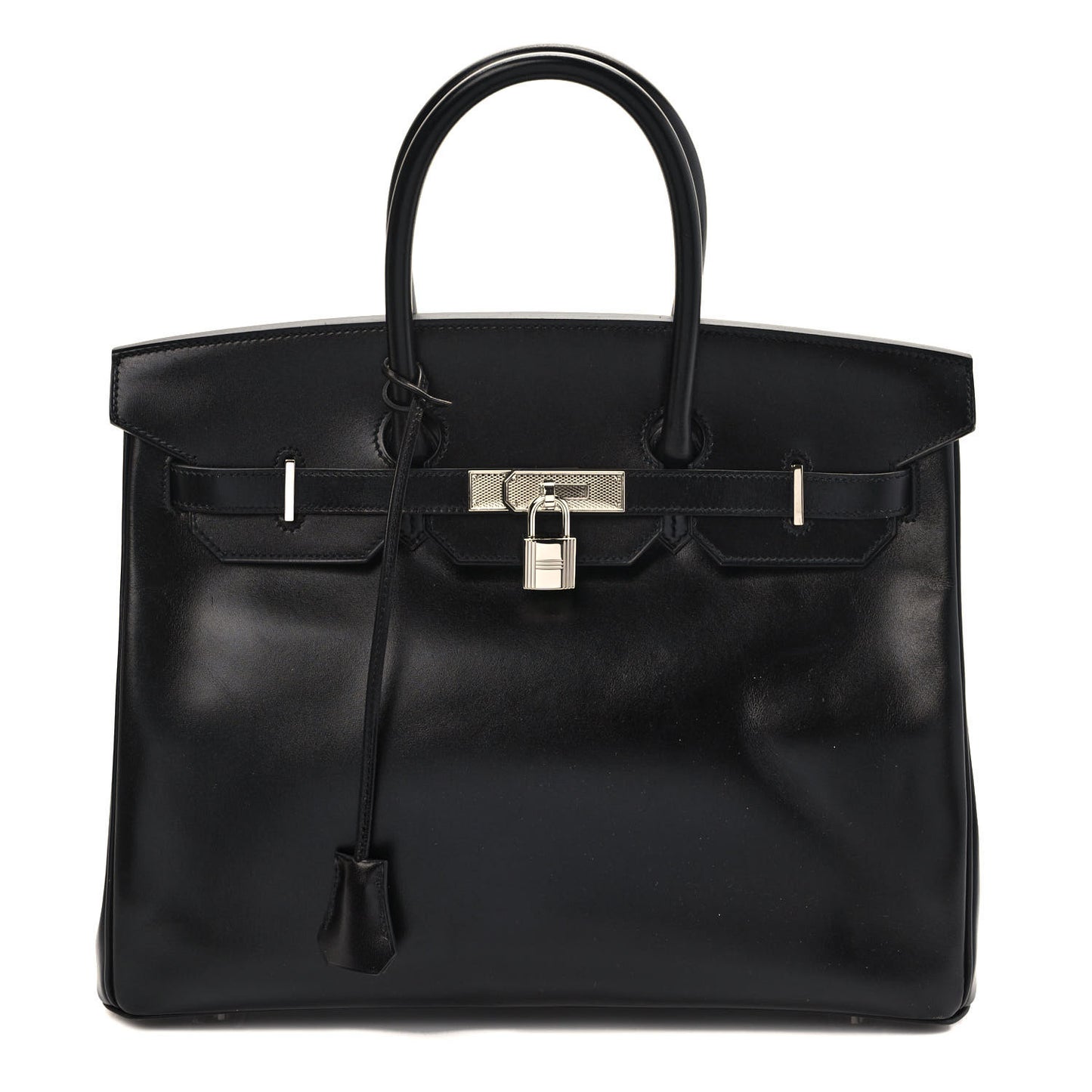 Box Guilloche Birkin 35 Black