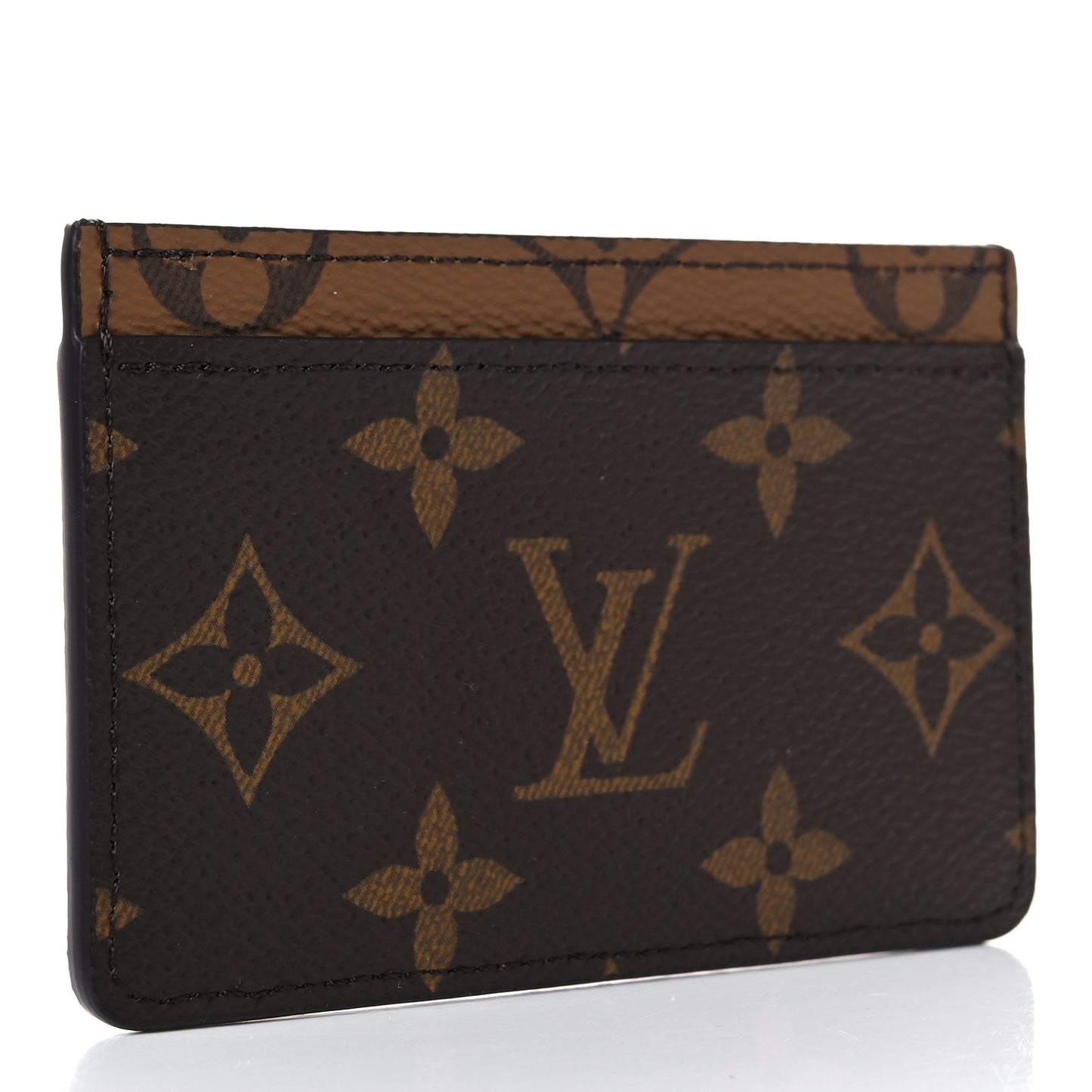 Reverse Monogram Card Holder