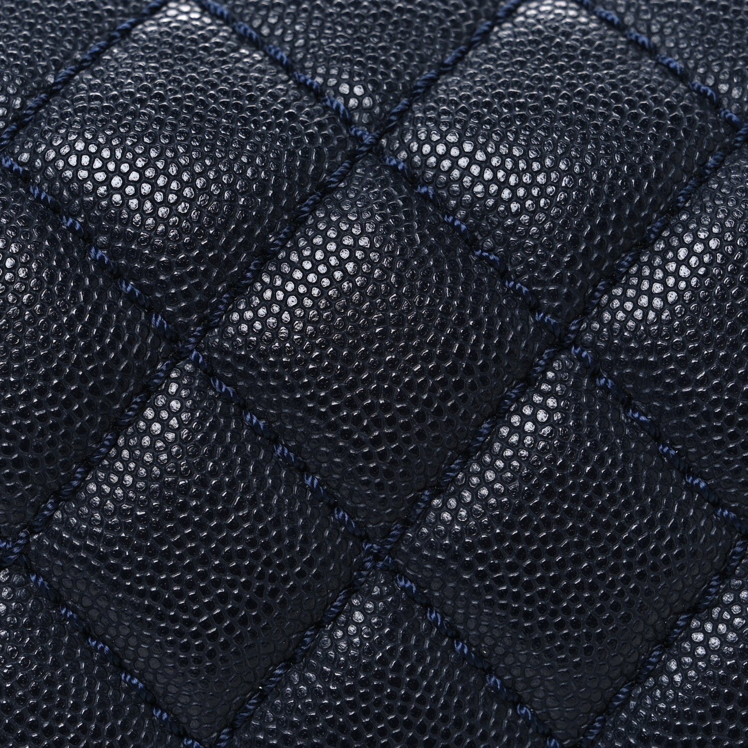 Chanel Caviar Quilted Small Coco Handle Flap Navy 8 of 11