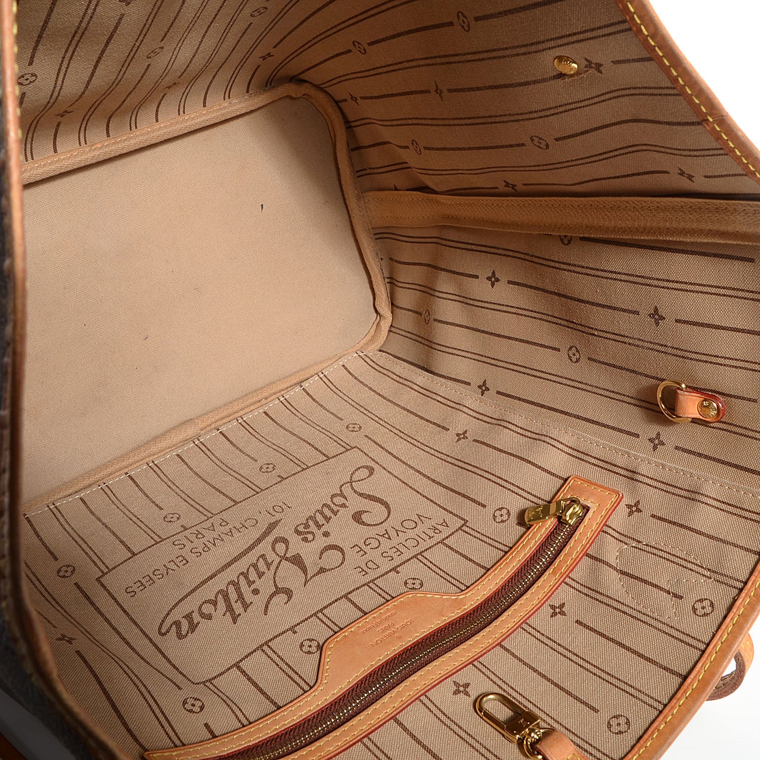 Louis Vuitton Monogram Neverfull MM 5 of 7