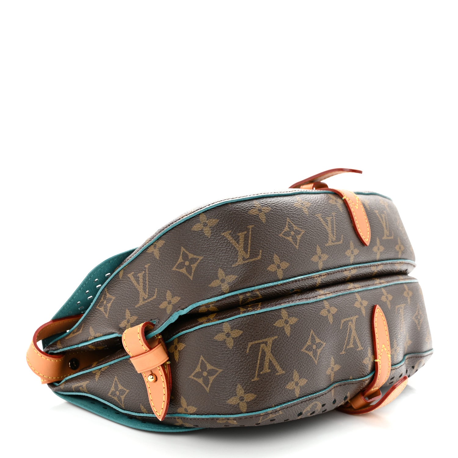 Louis Vuitton Monogram SC Flore Saumur Teal 4 of 9