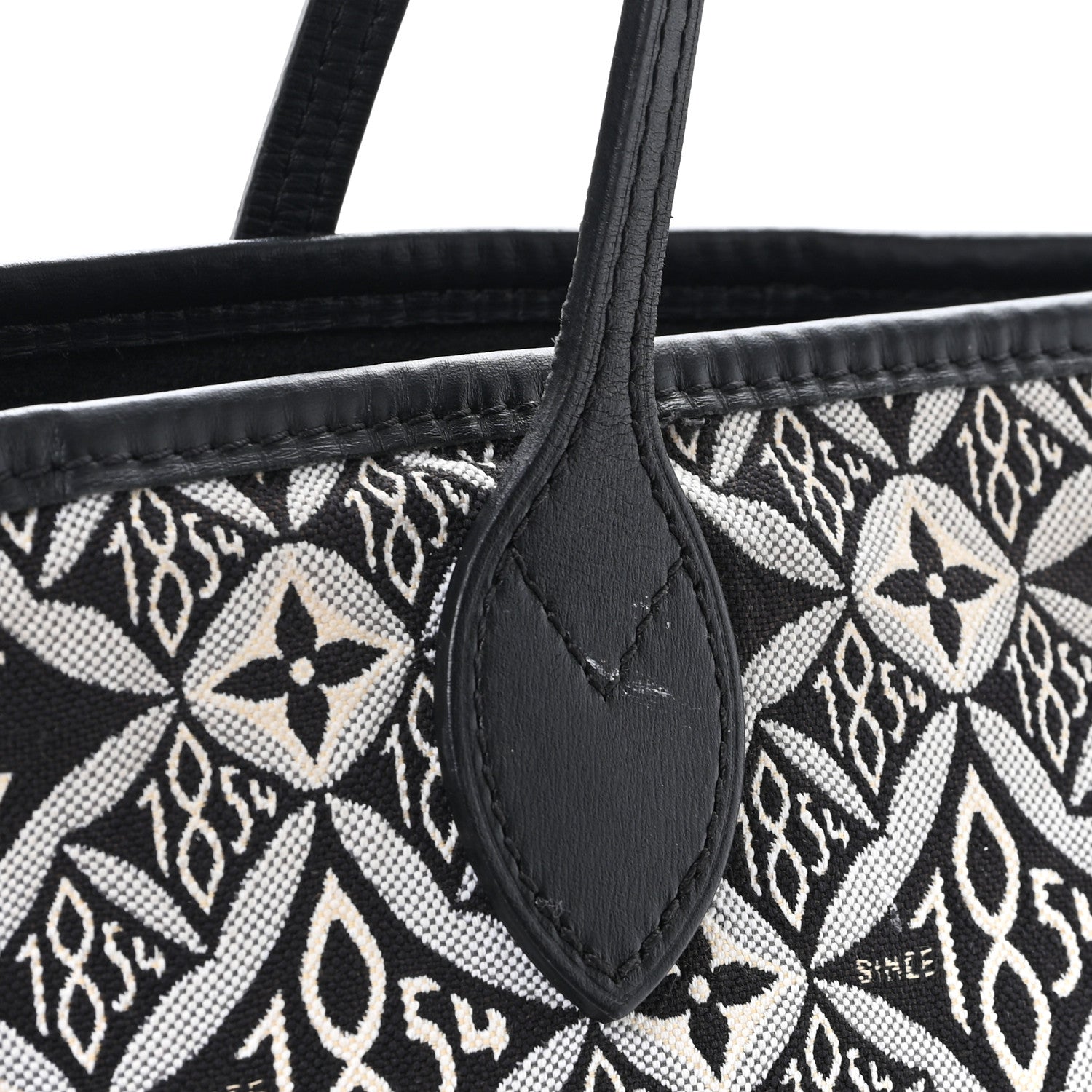 Louis Vuitton Jacquard Since 1854 Neverfull MM Grey 11 of 11