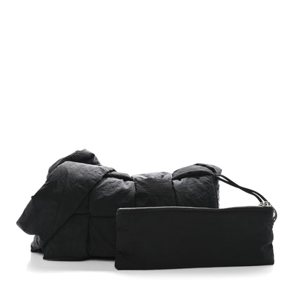 Bottega Veneta Nylon Intrecciato Padded Tech Cassette Bag Black 2 of 12