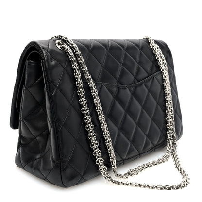 Chanel Lambskin Quilted 2.55 Reissue 227 Flap Black 3 of 10