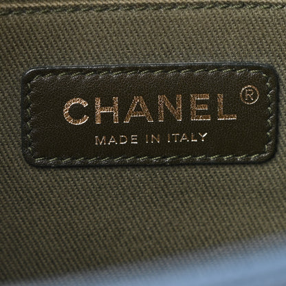 Chanel Caviar Quilted Medium Boy Flap Navy 6 of 11