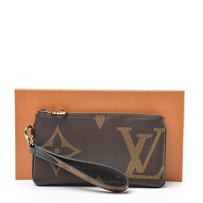 Louis Vuitton Reverse Monogram Giant Trio Rectangle Pouch 8 of 8