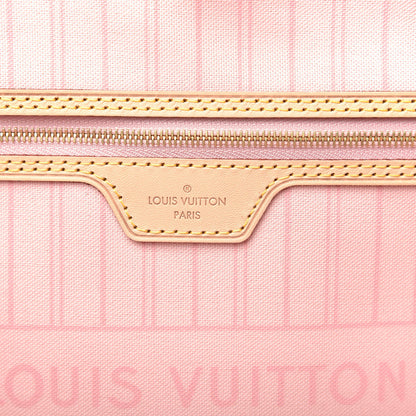 Louis Vuitton Damier Azur Neo Neverfull GM Rose Ballerine 6 of 10