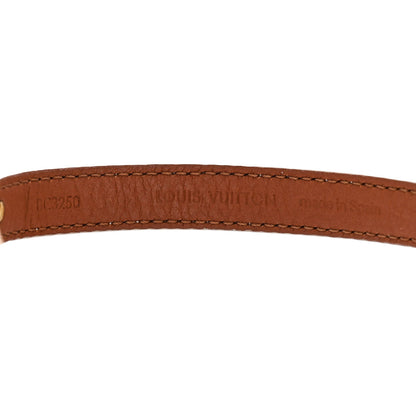Louis Vuitton Calfskin LV Circle Bracelet 17 White 4 of 6