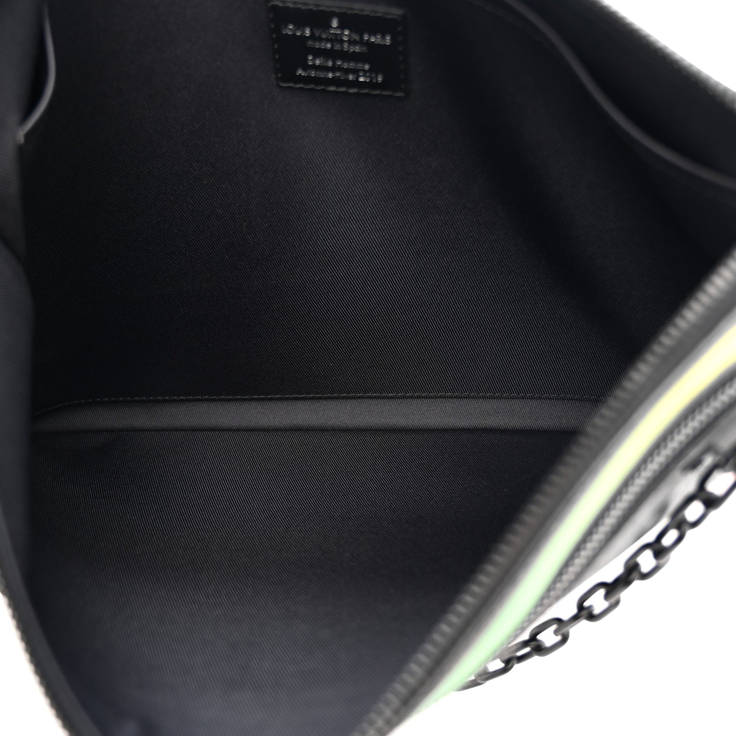 Taiga Rainbow Pochette A4 Black