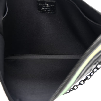 Louis Vuitton Taiga Rainbow Pochette A4 Black 5 of 7