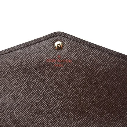 Louis Vuitton Damier Ebene Sarah Wallet NM 6 of 6