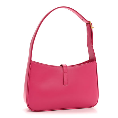Saint Laurent Smooth Calfskin Le 5 A 7 Hobo Bubblegum 3 of 12