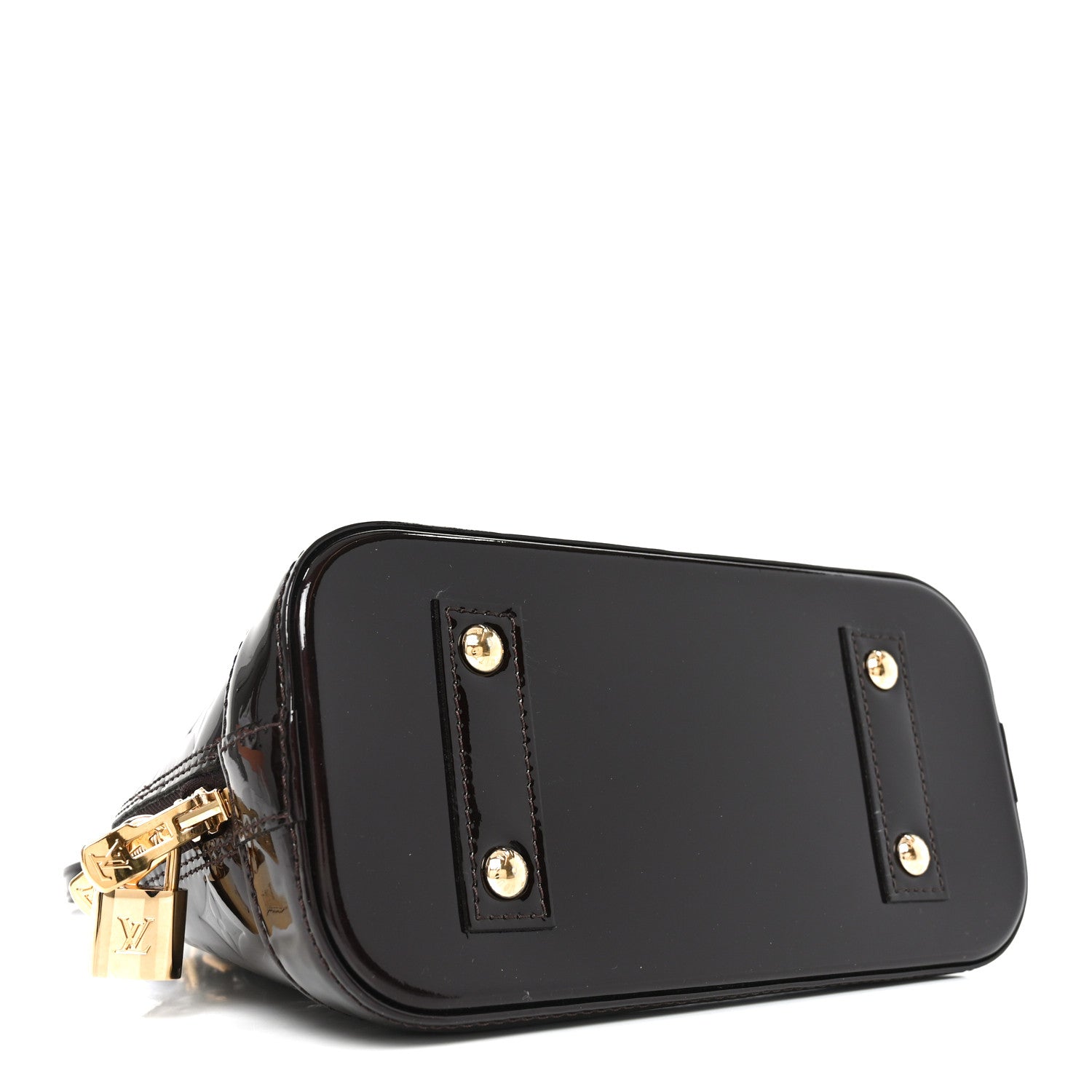 Louis Vuitton Vernis Alma BB Amarante 4 of 9