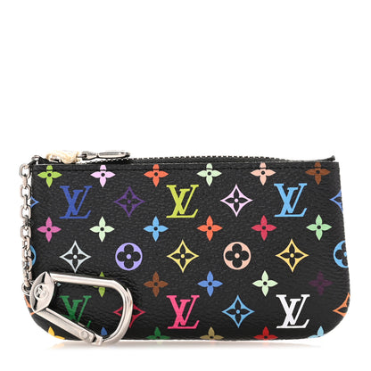 Louis Vuitton LV X TM Monogram Multicolor Key Pouch Black 1 of 8