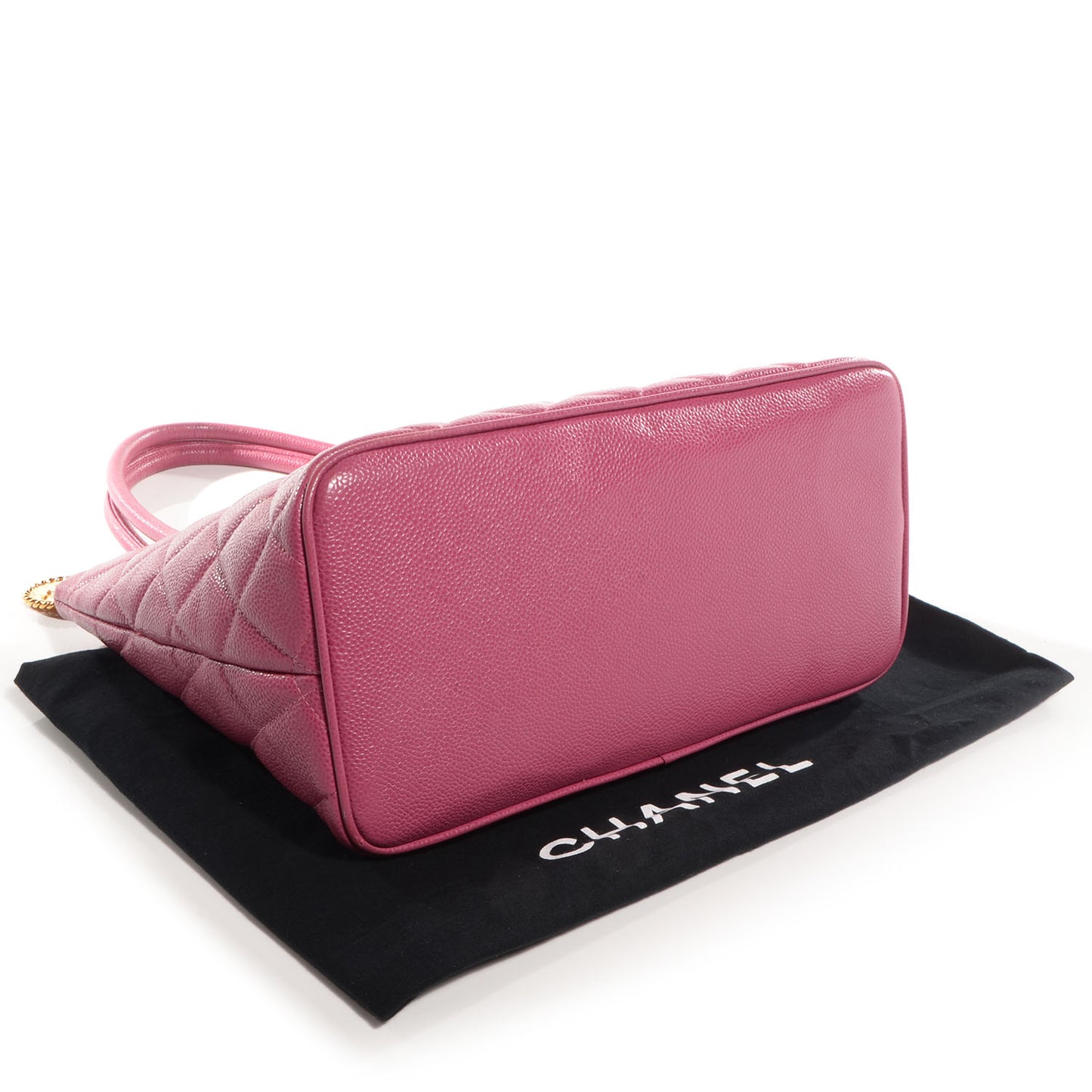 Caviar Medallion Tote Pink