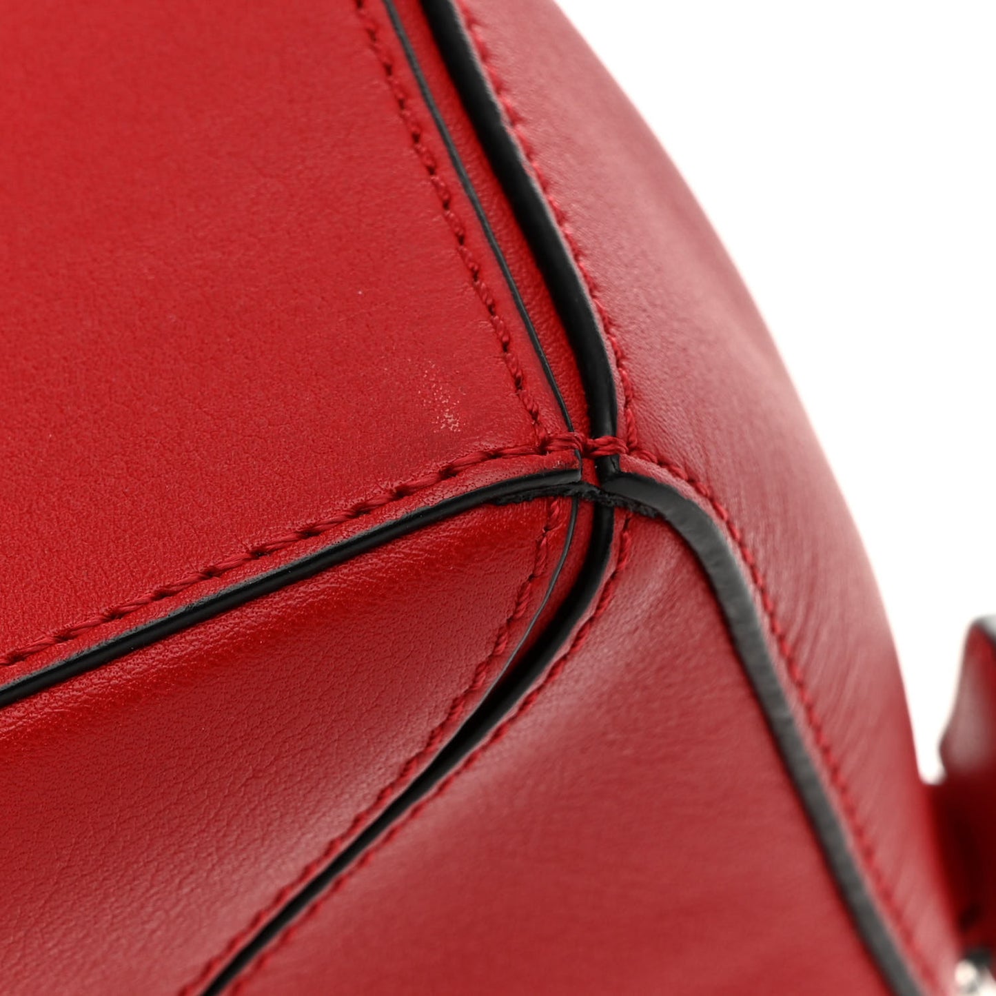 Calfskin Mini Puzzle Bag Pomodoro