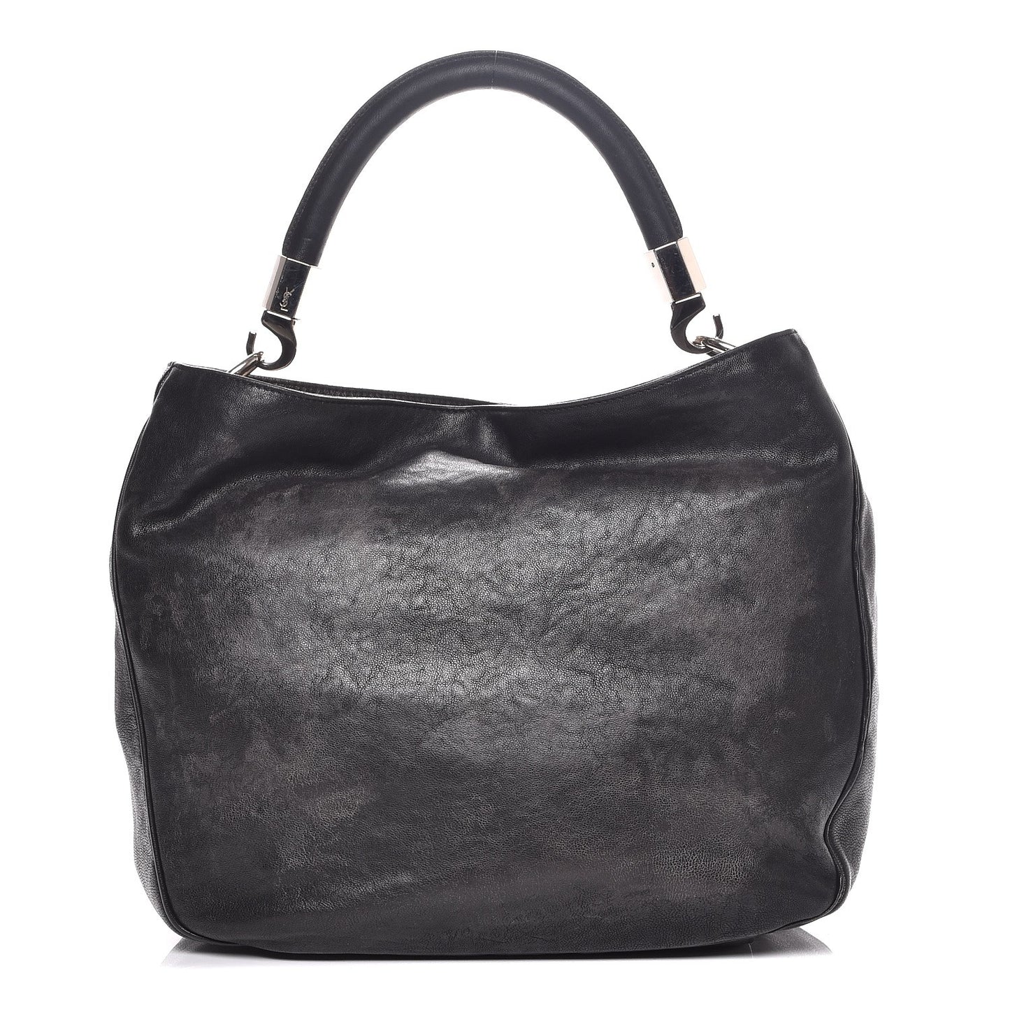 Goatskin Small Roady Hobo Black