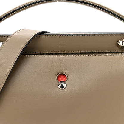 Fendi Vitello Baltico Dolce DotCom Satchel Tortora Papavero 9 of 15
