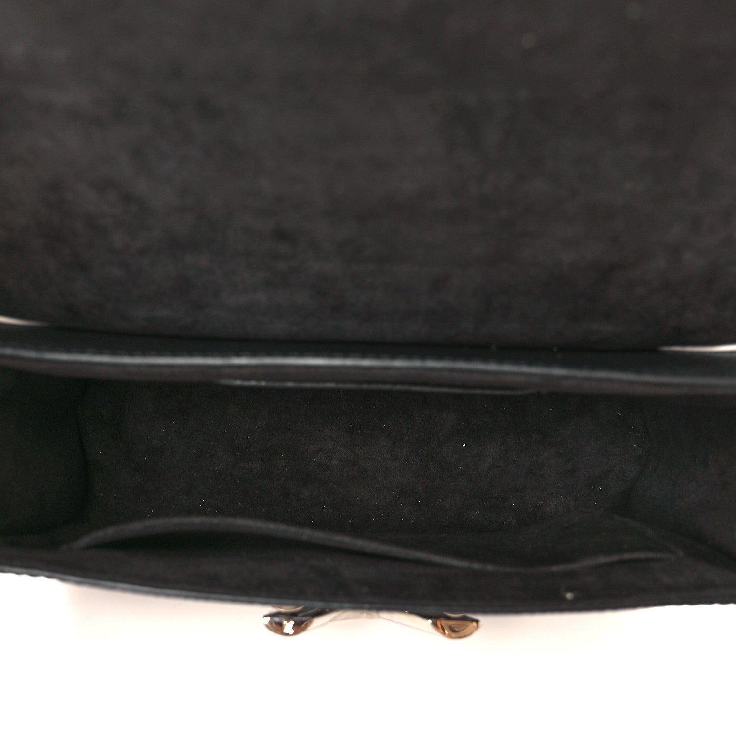 Louis Vuitton Epi Embroidered Twist Shoulder Bag MM  Black 6 of 11