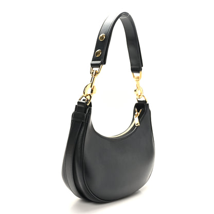 Celine Smooth Calfskin Medium Strap Ava Shoulder Bag Black 3 of 8
