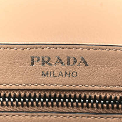 Prada Glace Calfskin Studded Crossbody Cammeo 6 of 9