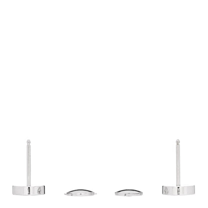 Cartier 18K White Gold LOVE Earrings 3 of 5