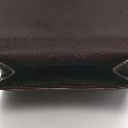 Gucci Guccissima Princy French Flap Wallet Chocolate Brown 5 of 9