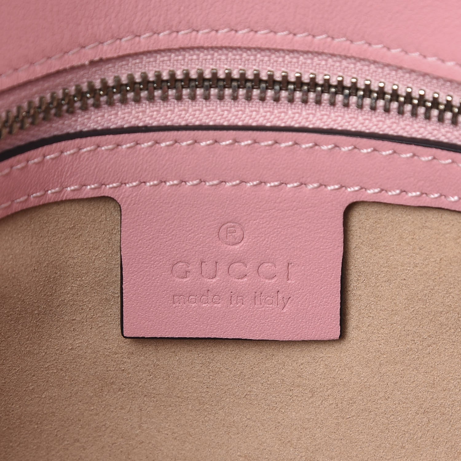 Gucci Calfskin Matelasse Small GG Marmont Shoulder Bag Wild Rose 5 of 12