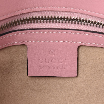 Gucci Calfskin Matelasse Small GG Marmont Shoulder Bag Wild Rose 5 of 12