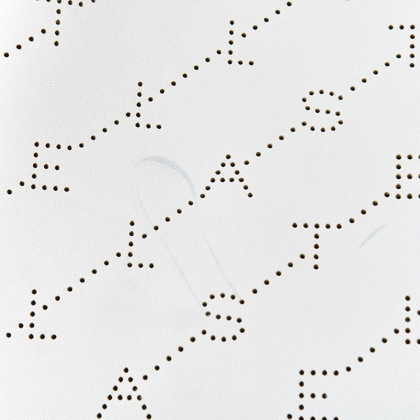 Eco Alter Nappa Perforated Logo Tote Optical White