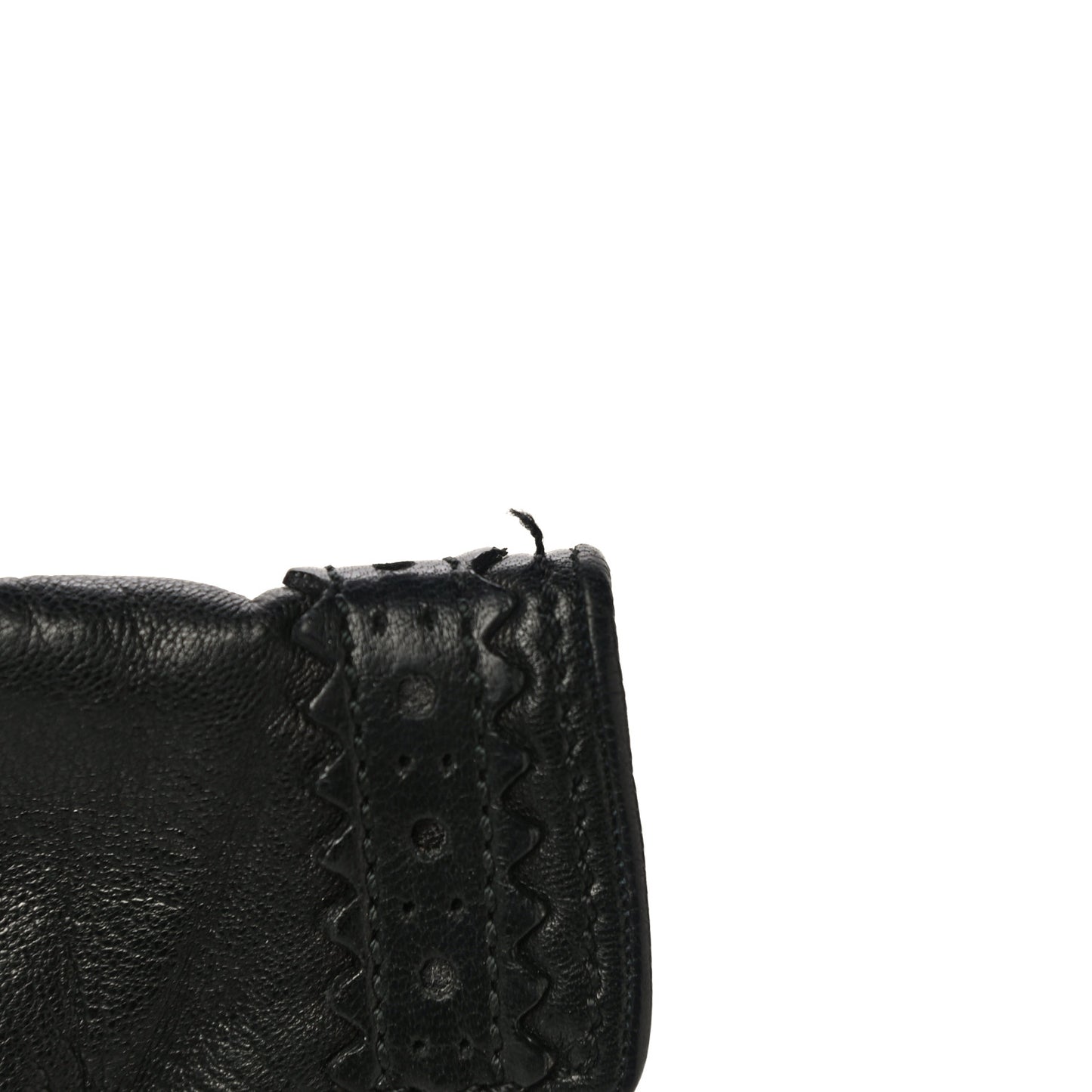 Donna Nappa Gloves 7.5 Black