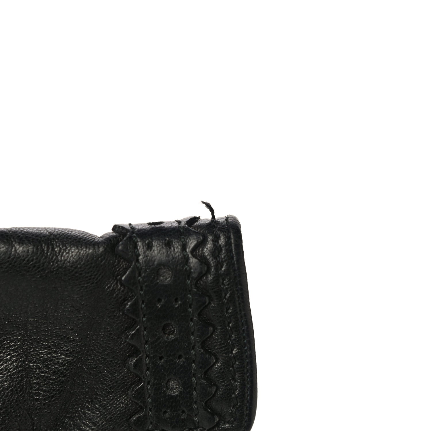 Gucci Donna Nappa Gloves 7.5 Black 10 of 13
