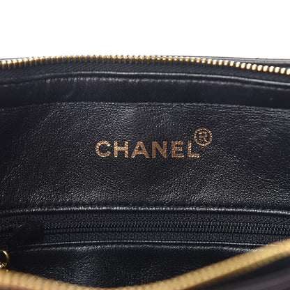 Chanel Lambskin Quilted Shoulder Bag Black 6 of 16