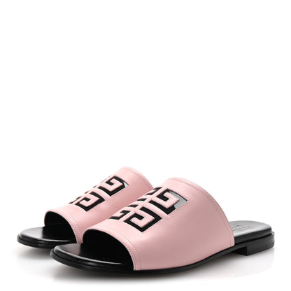 Givenchy Lambskin Mesh 4G Sandals 37 Blush Pink 4 of 10