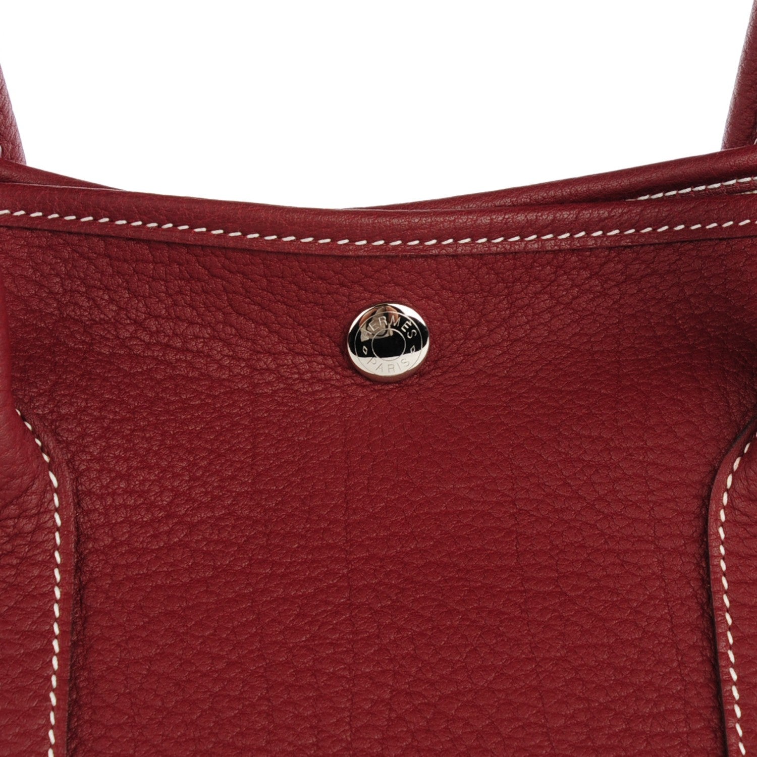 Hermes Negonda Garden Party 36 MM Rouge H 9 of 11