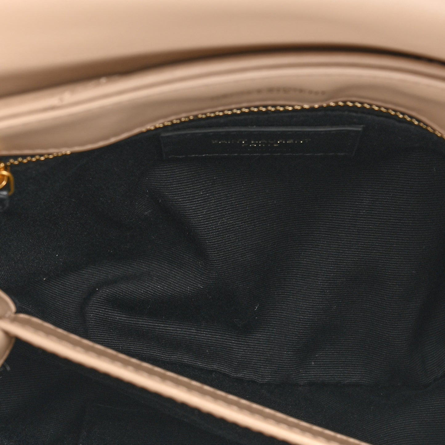 Calfskin Y Quilted Monogram Toy Loulou Crossbody Bag Dark Beige