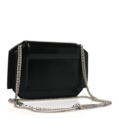 Givenchy Calfskin Bow Cut Chain Wallet Black 3 of 10