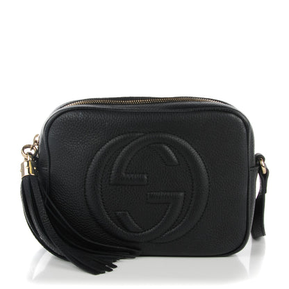 Gucci Pebbled Calfskin Small Soho Disco Bag Black 1 of 7