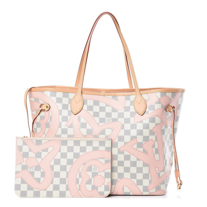 Louis Vuitton Damier Azur Tahitienne Neverfull MM 1 of 10