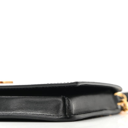 Saint Laurent Smooth Calfskin Monogram Phone Holder Crossbody Black 9 of 9