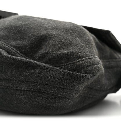 Fendi Wool Baguette Grey 9 of 9