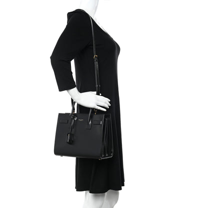Saint Laurent Calfskin Baby Sac De Jour Black 2 of 11