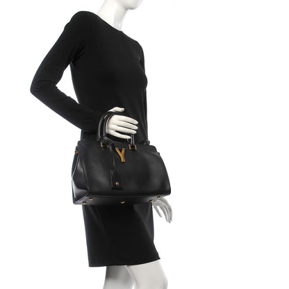 Saint Laurent Calfskin Small Classic Y Cabas Black 3 of 12