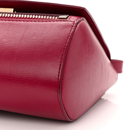 Givenchy Textured Calfskin Mini Pandora Box Crossbody Bag Magenta 10 of 12