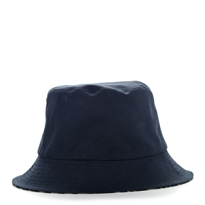 Christian Dior Oblique Reversible Teddy-D Brim Bucket Hat 57 Blue 3 of 6