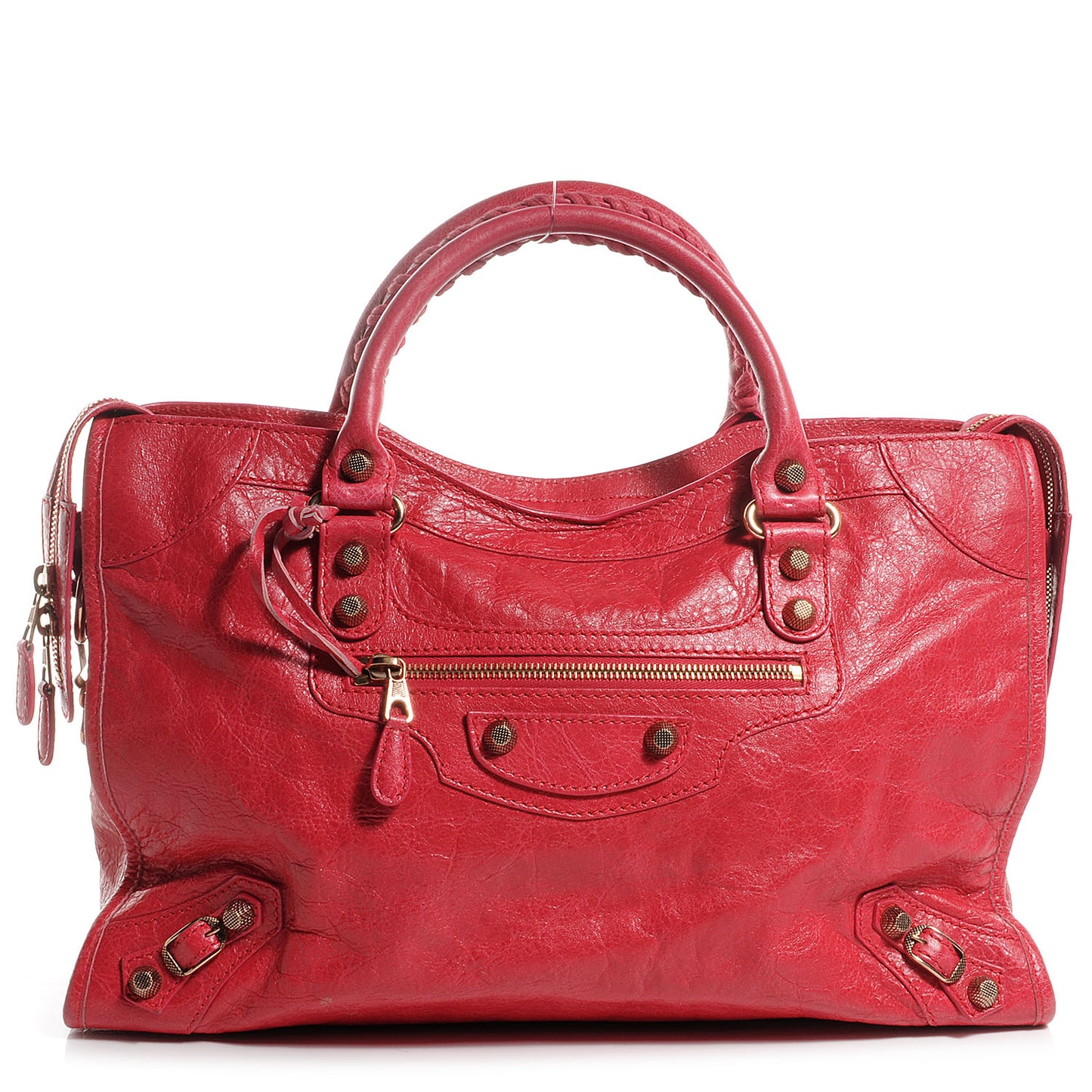 Agneau Giant 12 Rose Gold Hardware City Rose Thulian