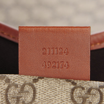 Gucci GG Plus Monogram Large Signature Web Loop Tote Brown 8 of 10