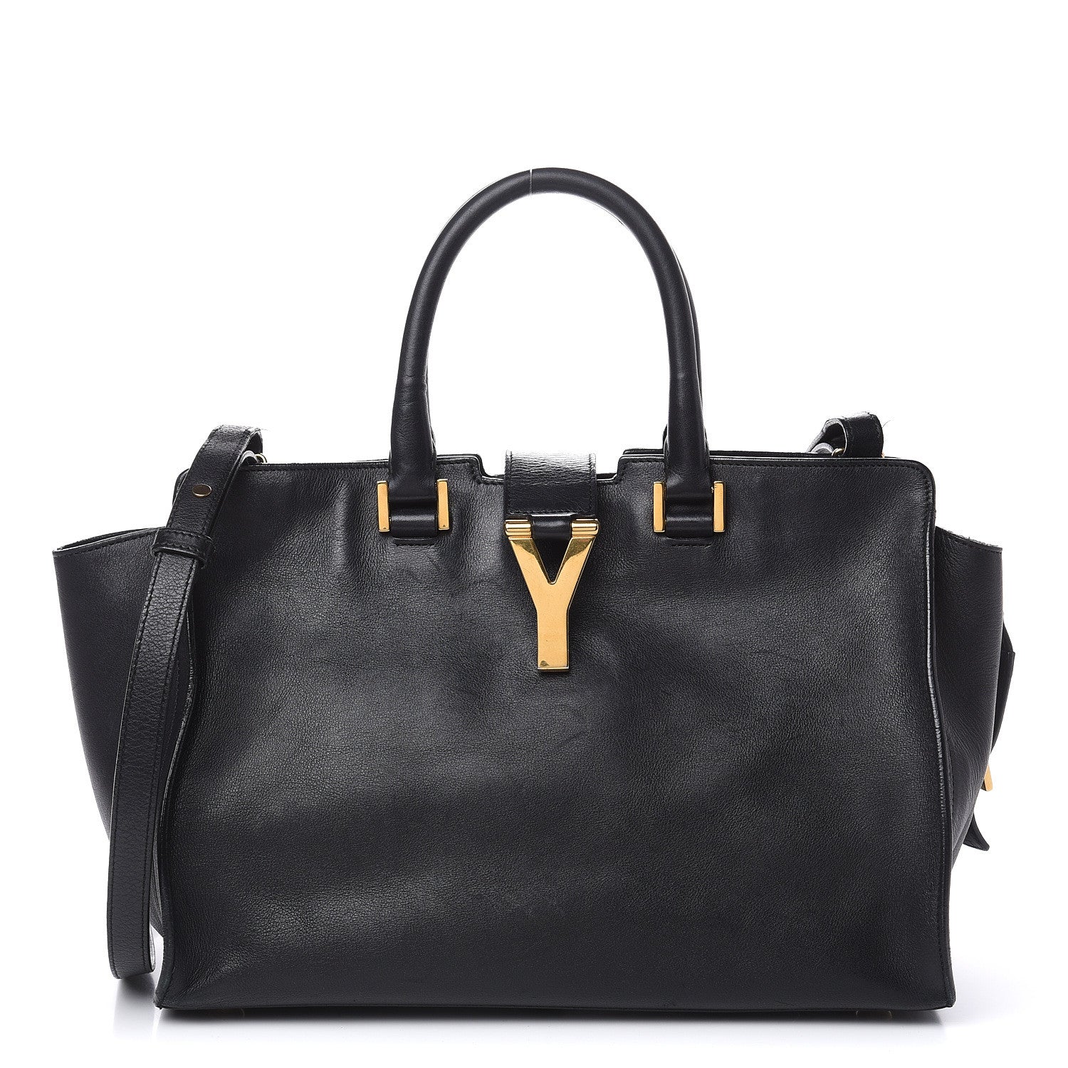 Saint Laurent Calfskin Small Classic Y Cabas Black 1 of 20